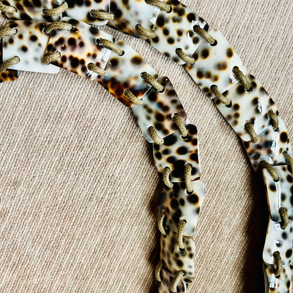 Liz Claiborne Vintage Tortoise Shell Belt